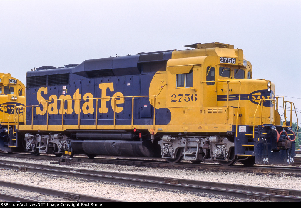 ATSF 2756, at Corwith Yard